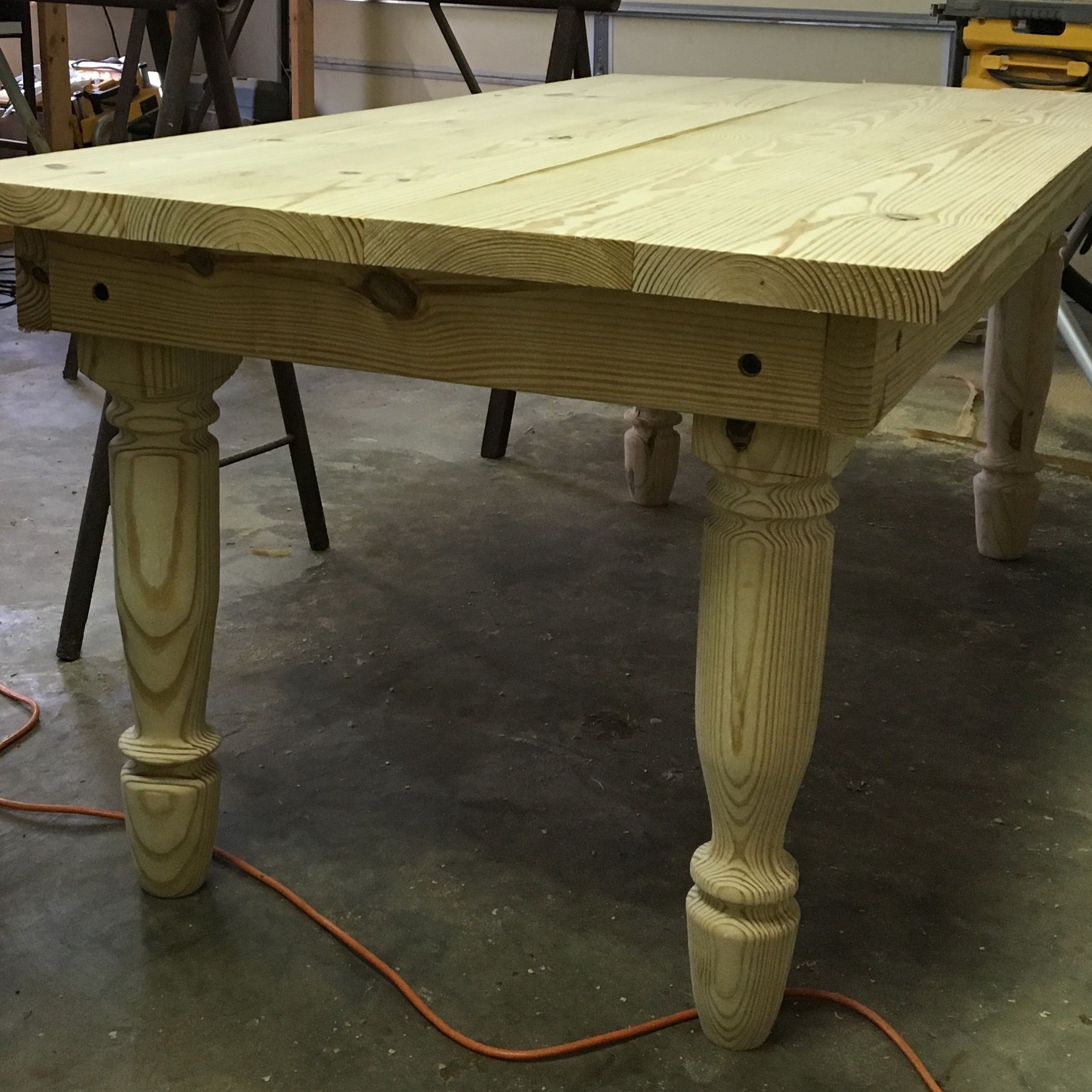 Buy Handmade Custom Dining Room Table, made to order from TKJ Custom