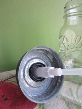 Custom Made Mason Ball Pint Jar Upcycled Soap Dispenser