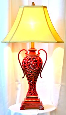 Custom Made Red Lamp