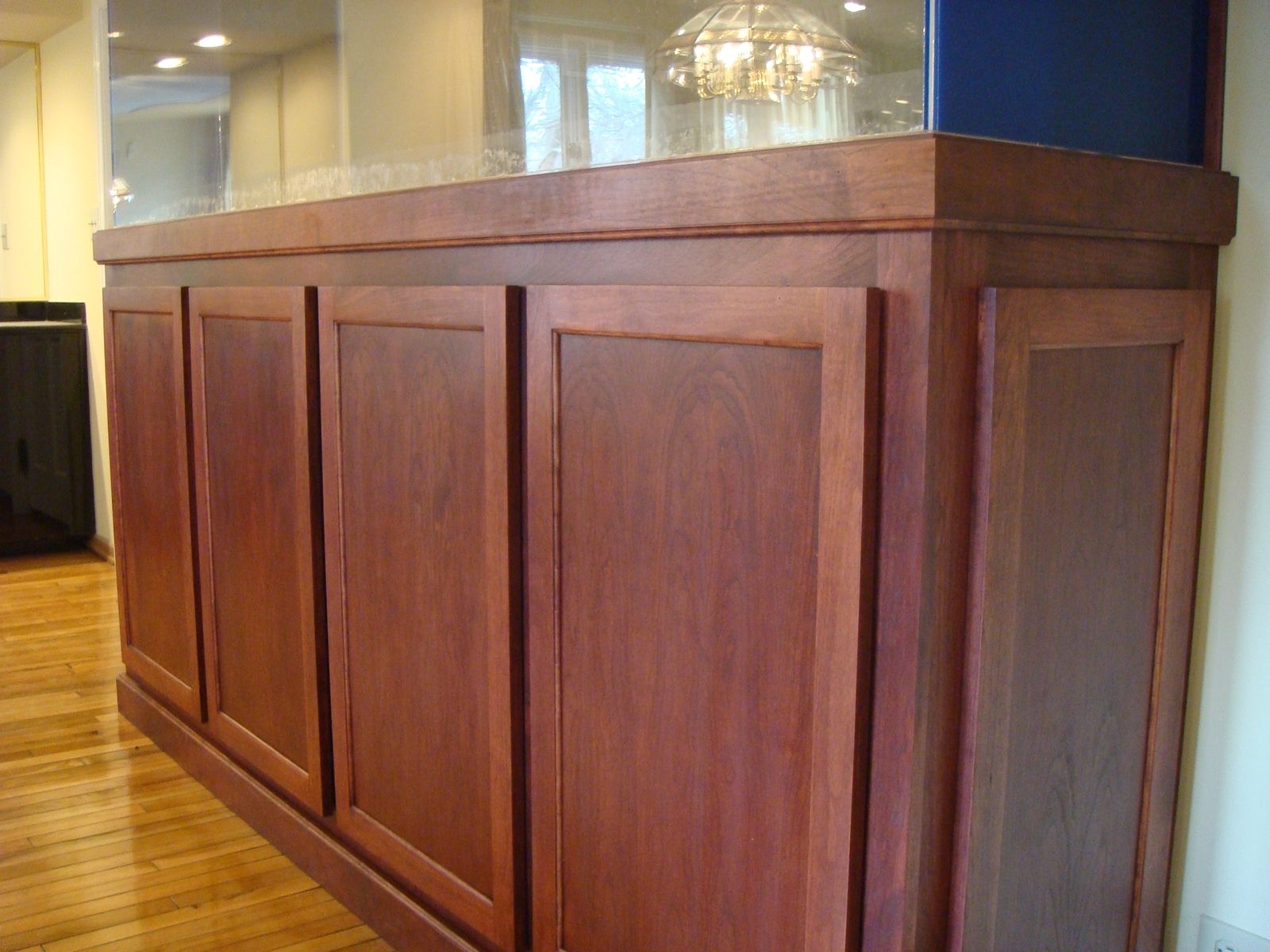 Custom Made Aquarium Stand by Jack Built Construction Corp