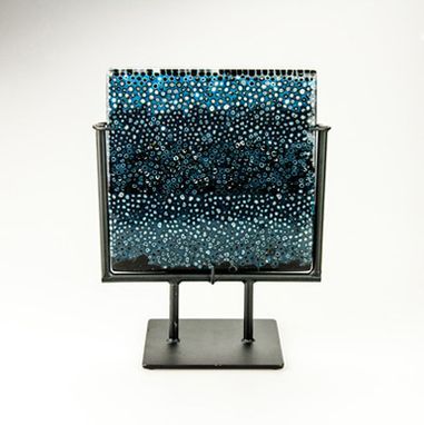Custom Made Free Standing Glass Murrini Art Piece