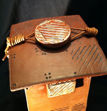 Custom Made Etra Large Treasure Box/Jar/Urn  Terra Cotta