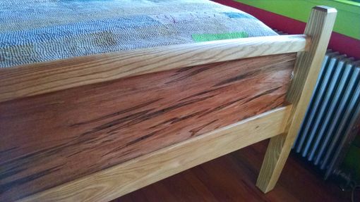 Custom Made Curly Cue Carved Bed