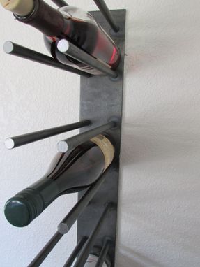 Custom Made Custom Vertical Wine Rack