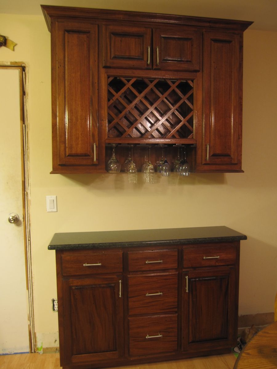 Hand Made Wine Rack Cabinet by Cross Cut Construction ...