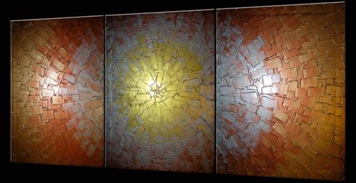 Custom Made Large Original Contemporary Abstract Gold Painting By Lafferty - 20x48, Sale 22% Off