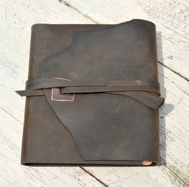 Custom Made Custom Order Handmade Leather Journal Bound Travel Diary Tree Art Notebook (241b)
