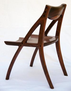 Custom Made "A" Frame Chair In Walnut
