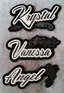 Custom Made Acrylic Names