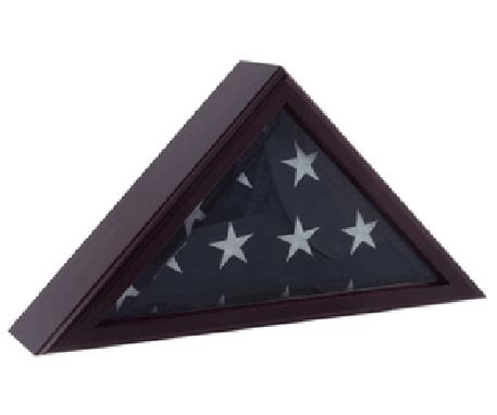 Custom Made Fireman Flag Case For 3ft X 5ft Flag - Black Cherry