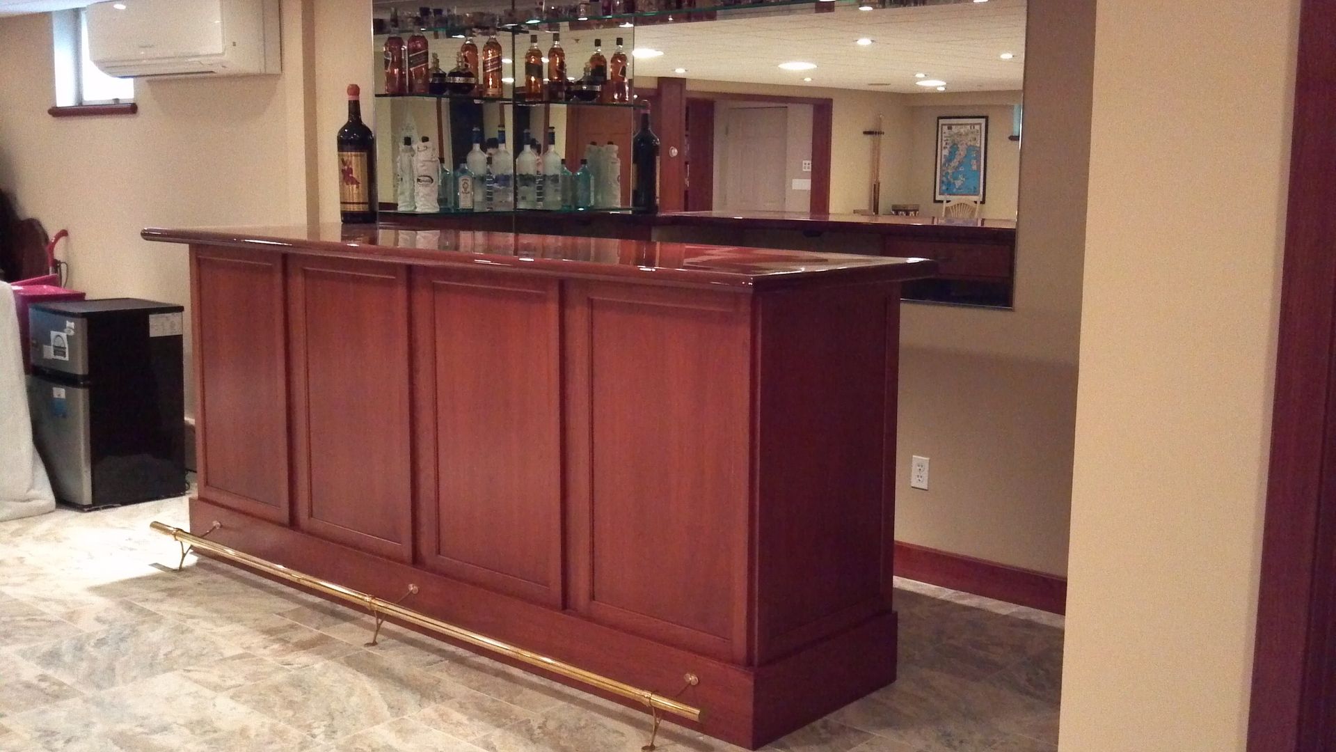 Hand Made Custom Made Bar by Arlington Woodworking Inc