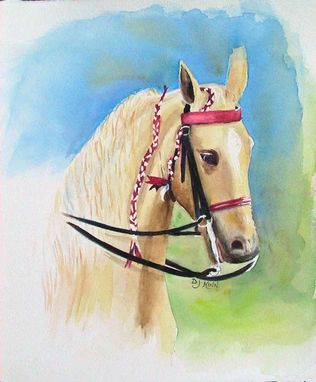 Custom Made Dressed For Show -- Watercolor Painting