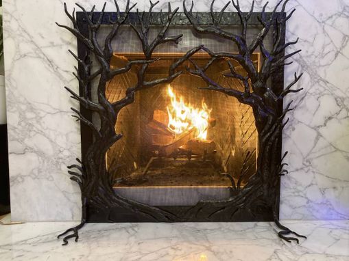 Custom Made Fireplace Screens