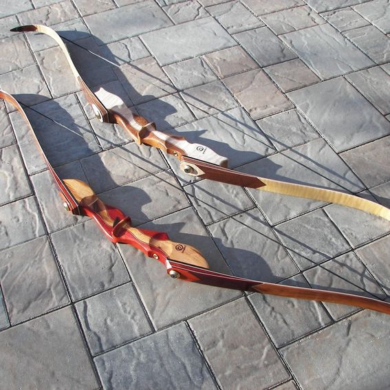 Custom Recurve Archery Bow. Take Down 62