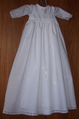 Custom Made White Egyption Cotton Blessing Gown
