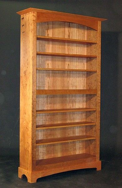 Custom Arts Crafts Bookcase By O H Harris Cabinetmaker