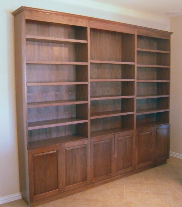 Buy Custom Made Bookcases, made to order from Decoretz