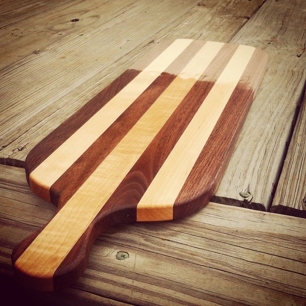 Custom Edge Grain Cutting Boards by Boreal Woodworks