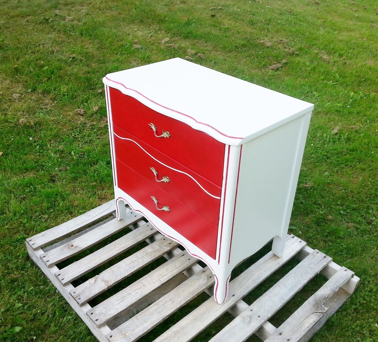 Hand Made Side Table Night Stand Dresser by Tekoa Missions