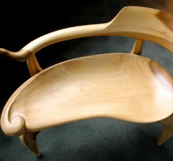 Custom Made 'Oyster' Chair
