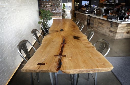 Custom Made Live-Edge Dining Table