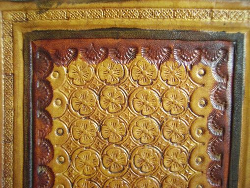 Custom Made Handcrafted Leather Journal  With A Medieval Appearance