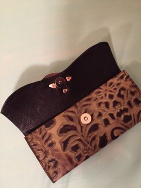 Custom Made Ladies Genuine Embossed Leather Wallet