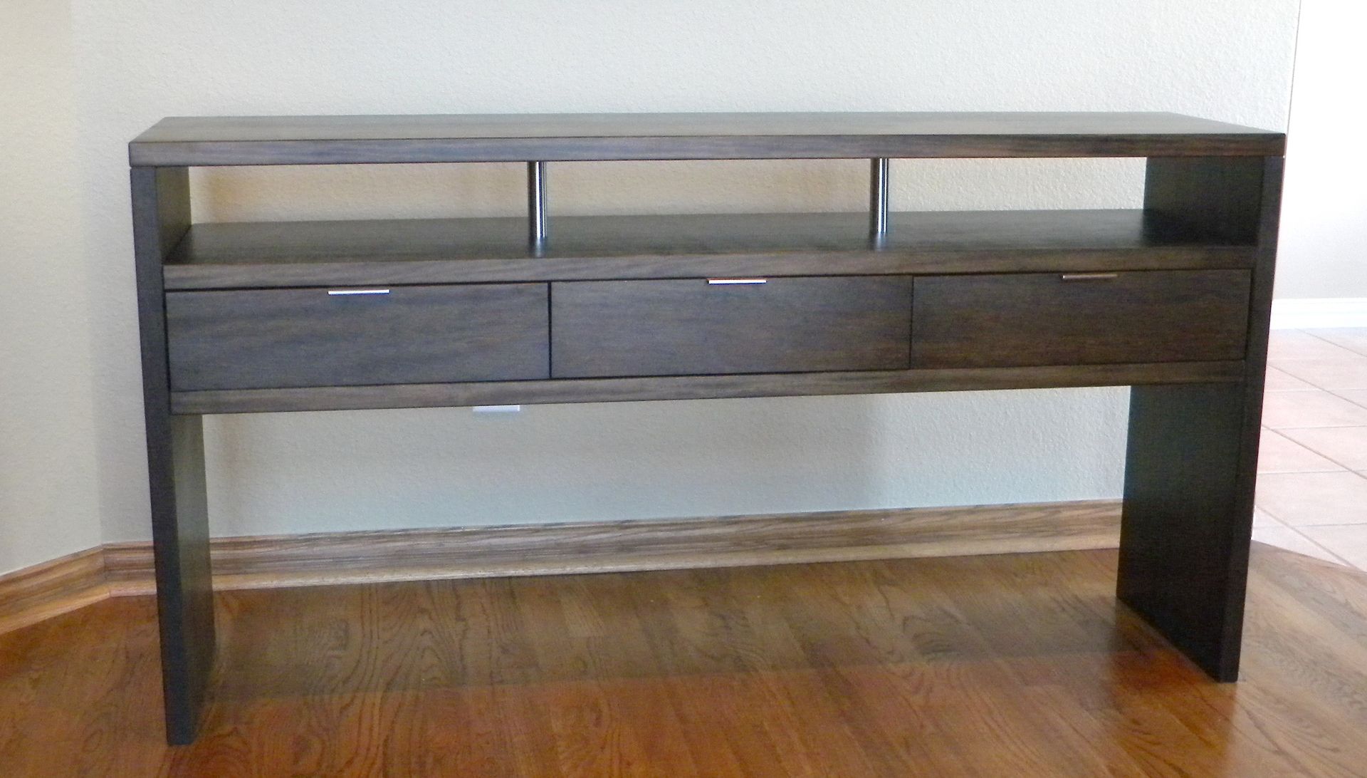 Hand Made Console Table by North Texas Wood Works