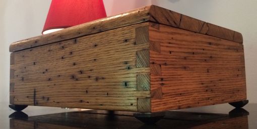 Custom Made Reclaimed American Wormy Chestnut Box