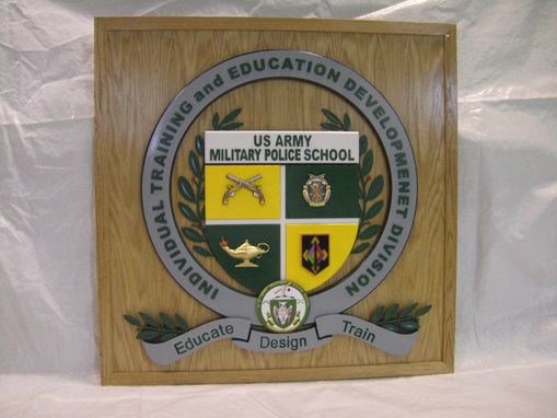 Custom Made Military Police School Emblem