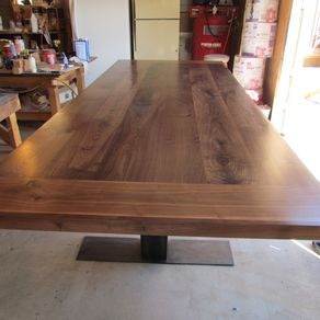 Hand Made Big And Thick Dining Or Conference Tables by The Lazarus Wood  Project