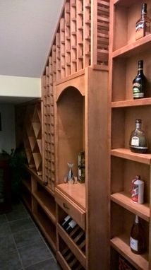 Custom Made Custom Wine Cellar/Wine Rack