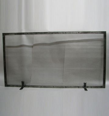 Custom Made Simple Fireplace Screen