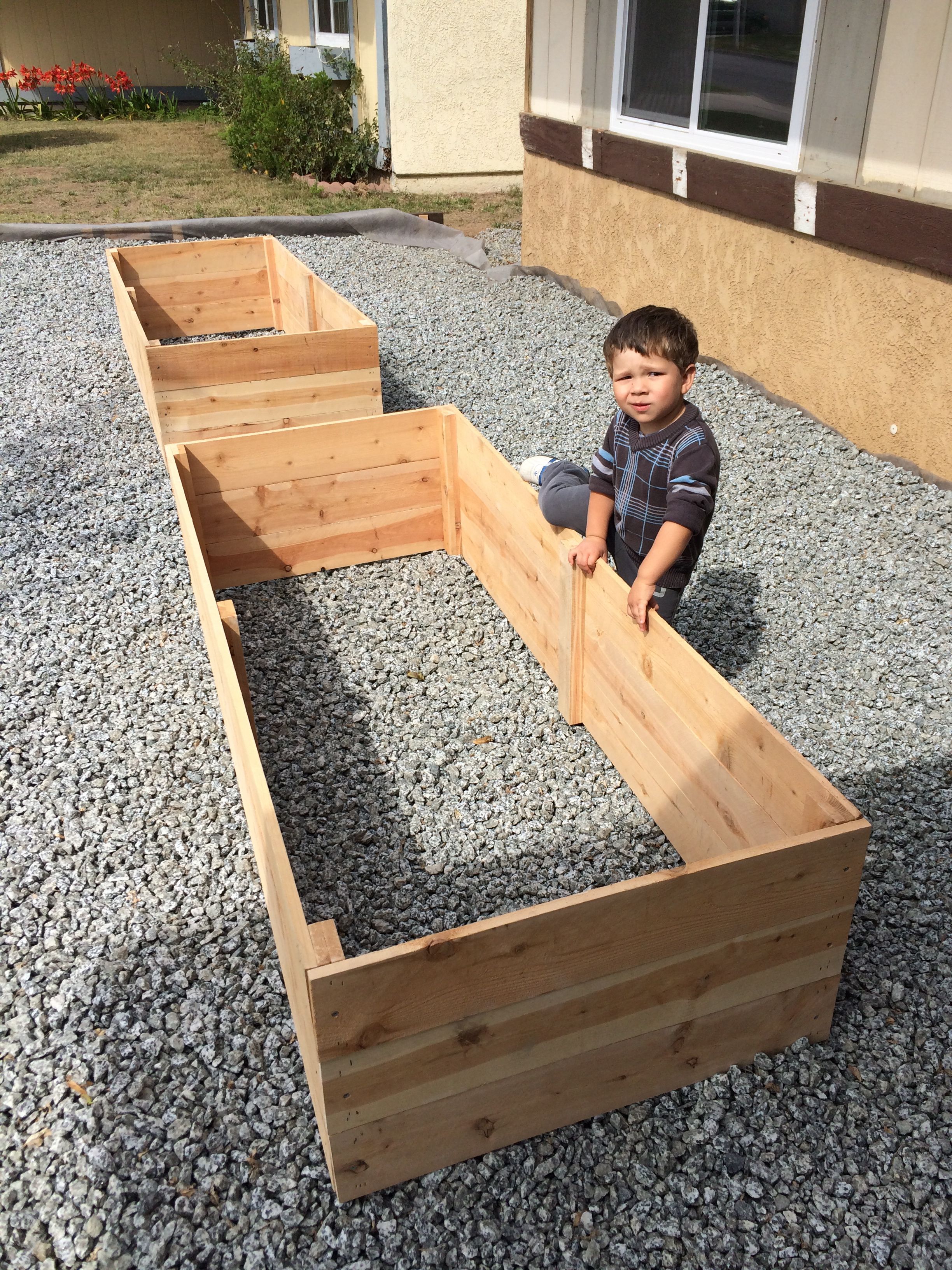 Buy Custom Raised Garden Bed Planter, made to order from Living Green