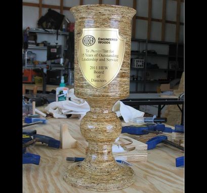 Custom Made Wooden Chalice