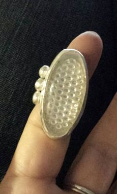 Custom Made Antique Reflector Ring