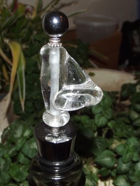 Custom Made Glass Nose Shaped Wine Stopper!