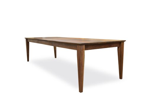 Custom Made Modern Walnut Extension Table