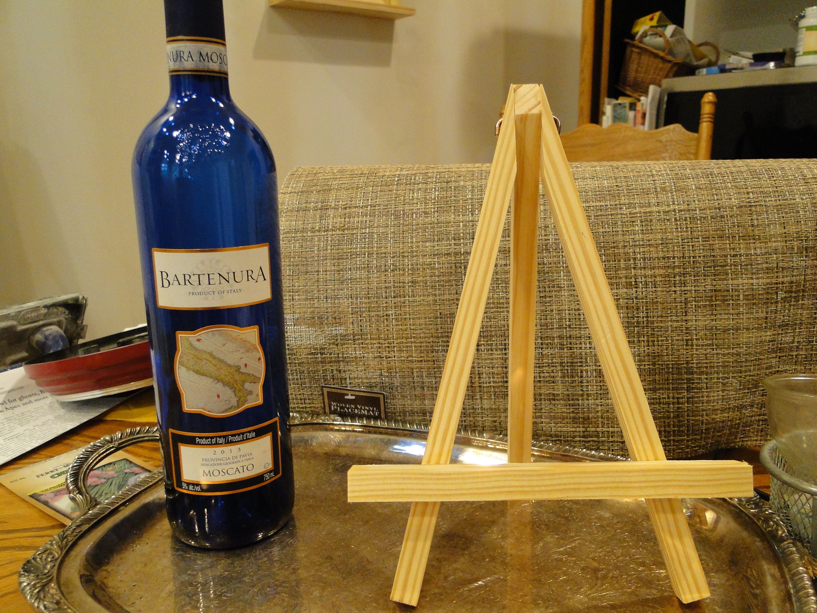 Buy Custom Made Artistic Easel, Picture Frame Holder, made to order from McGuinness Enterprise