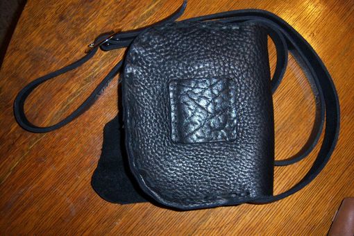 Custom Made Buffalo Skin  Purse/Belt Bag
