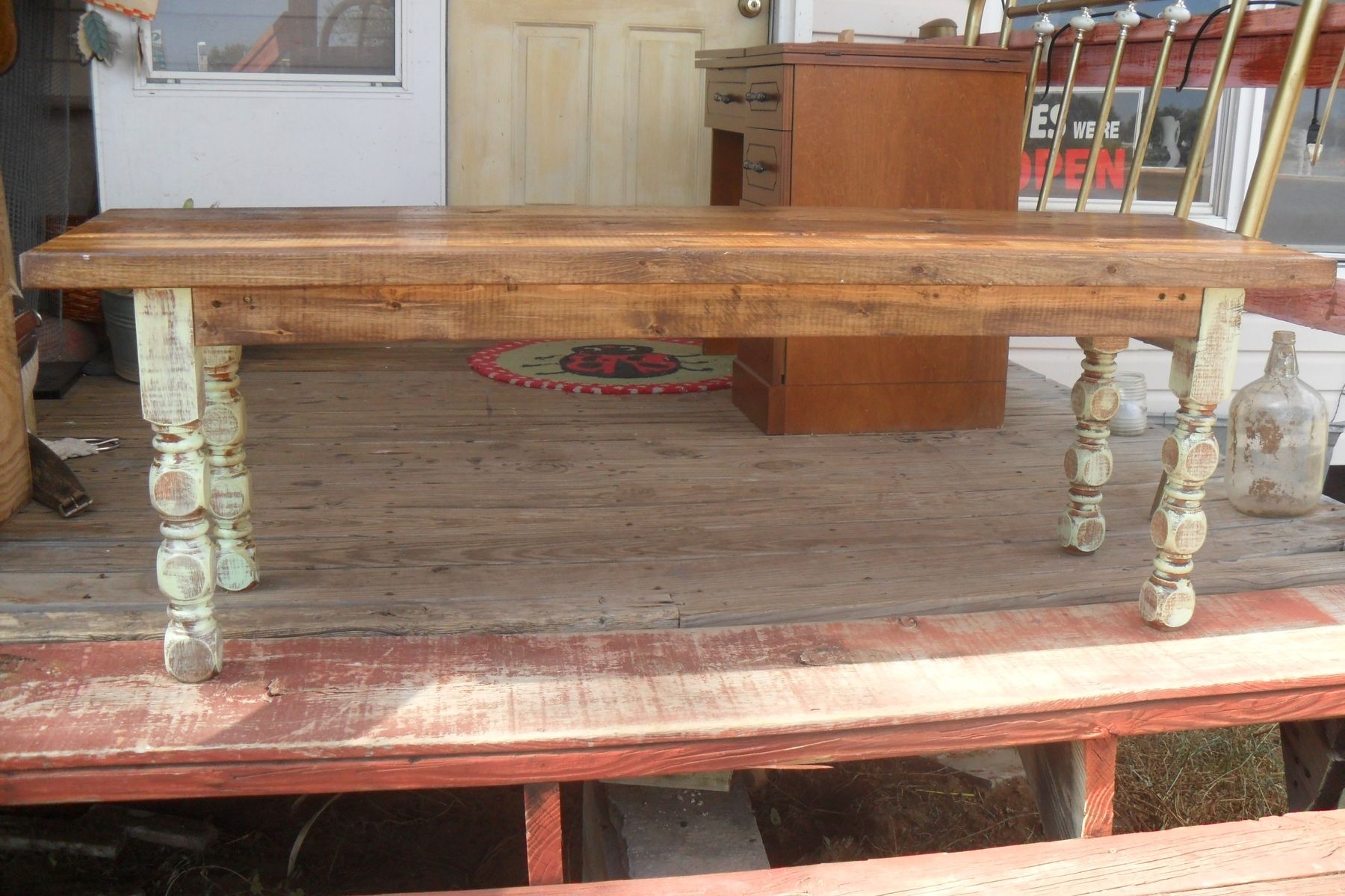 Hand Made Custom Made Benches by The Bunk House Studio
