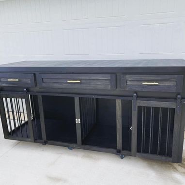 Custom Made Dog Crate Furniture, Personalized Dog Kennel, Custom Dog House, Indoor Dog House, Custom Dog Kennel