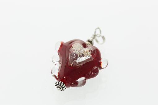 Custom Made Memorial Jewelry | Red Heart Wings  | Pet | Memorial | Cremation Jewelry
