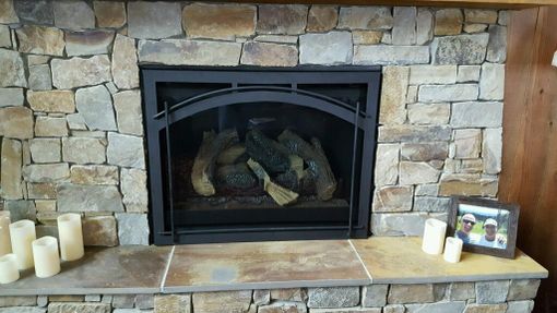 Custom Made Luxury Gas Fireplace Cover