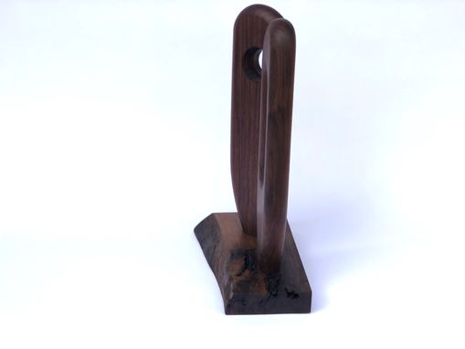 Custom Made Mid Century Modern Wood Sculpture
