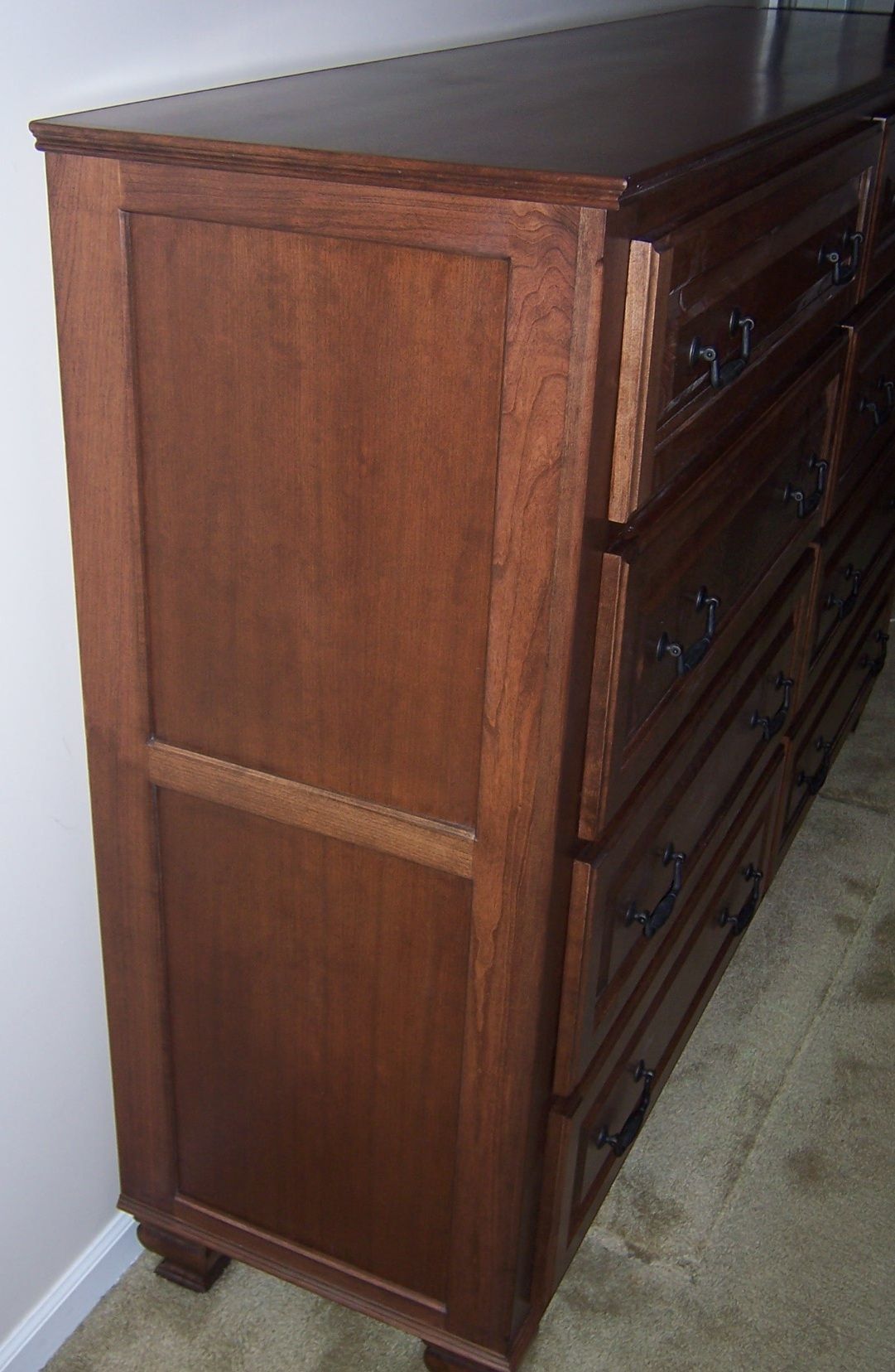 Handmade Custom Cherry Chest Of Drawers by Yancy Road