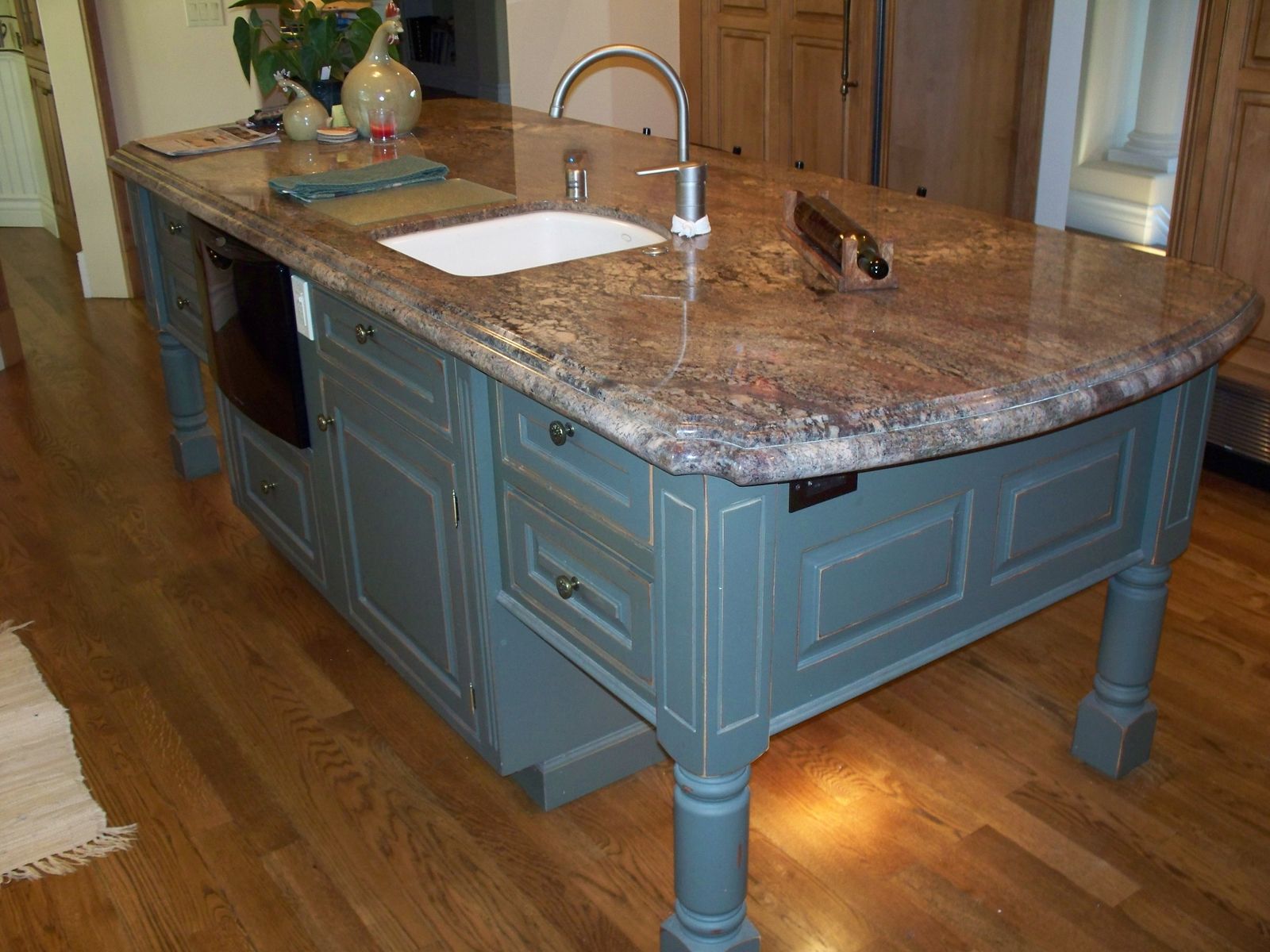 Handmade French Country Kitchen Remodel Of Wood, Stone & Metal by Handmade French Country Kitchen Remodel Of Wood, Stone & Metal by