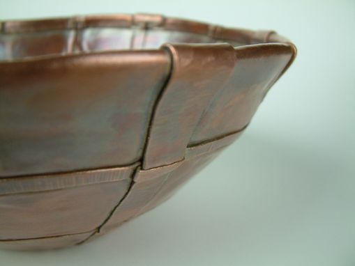 Custom Made Foldform Copper Bowl