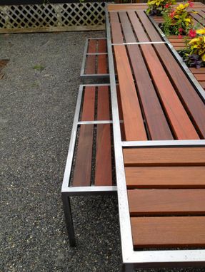 Custom Made Ipe Outdoor Center Piece Table