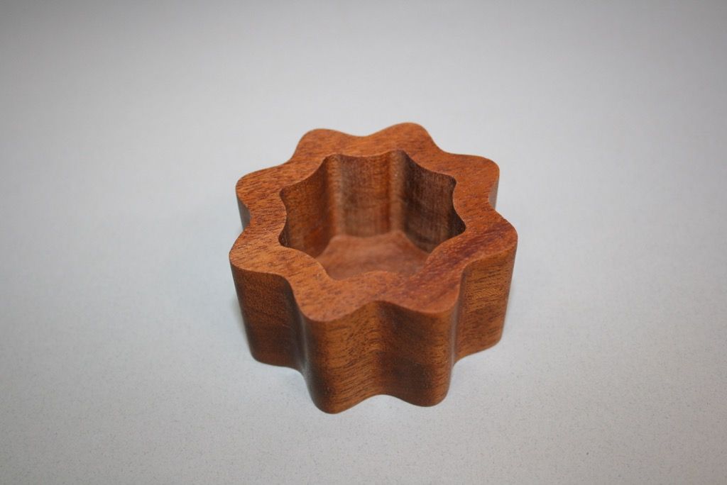 Hand Made Tree 8 Handcrafted Wooden Box by Roger Gaborski